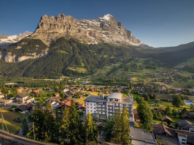 Belvedere Swiss Quality Hotel Grindelwald Summer Eiger