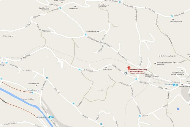 Google Maps Grindelwald Hotel Belvedere